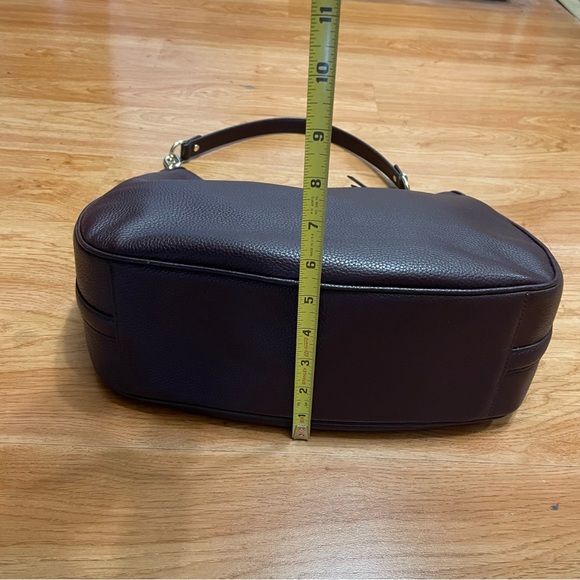 Kate Spade Mulberry Street Vivian Shoulder Bag Leather Blackberry Preserves - Picture 4 of 10